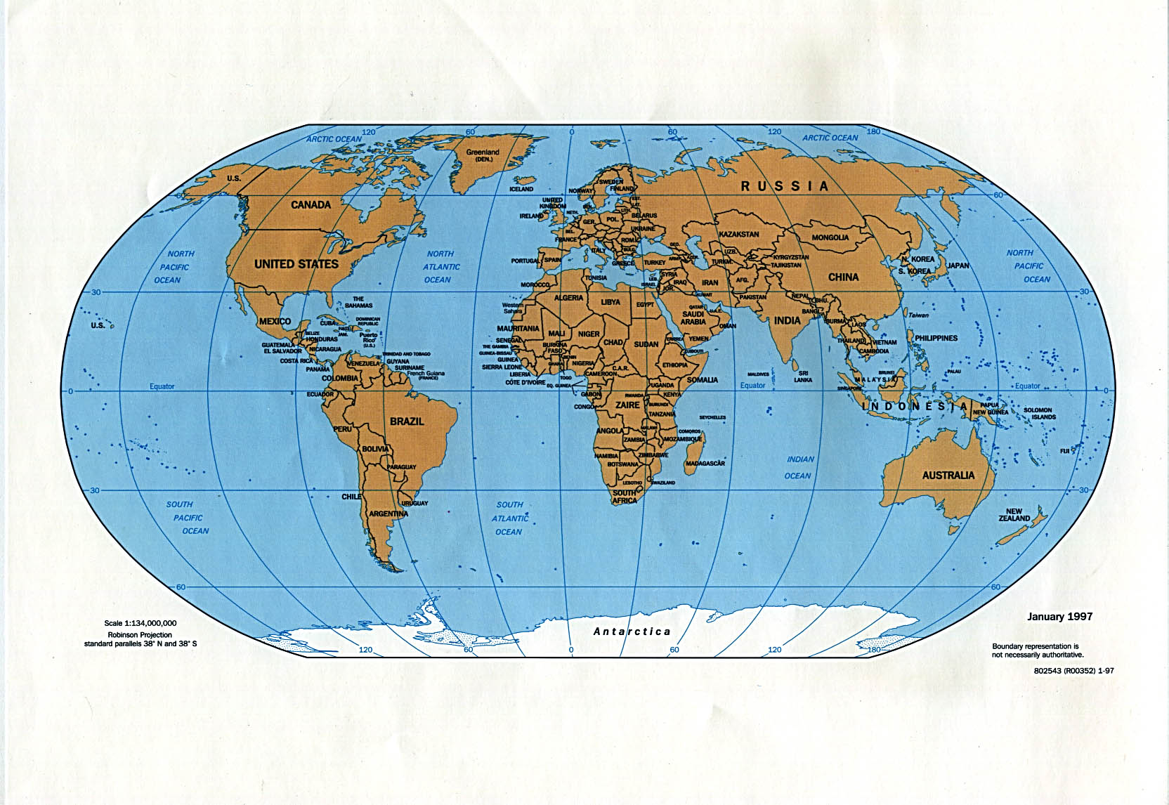 Map of the World